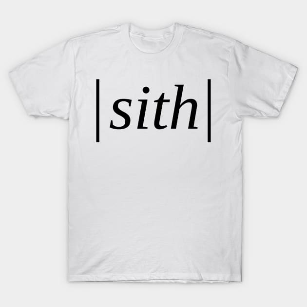 Absolute Sith T-Shirt by qqqueiru